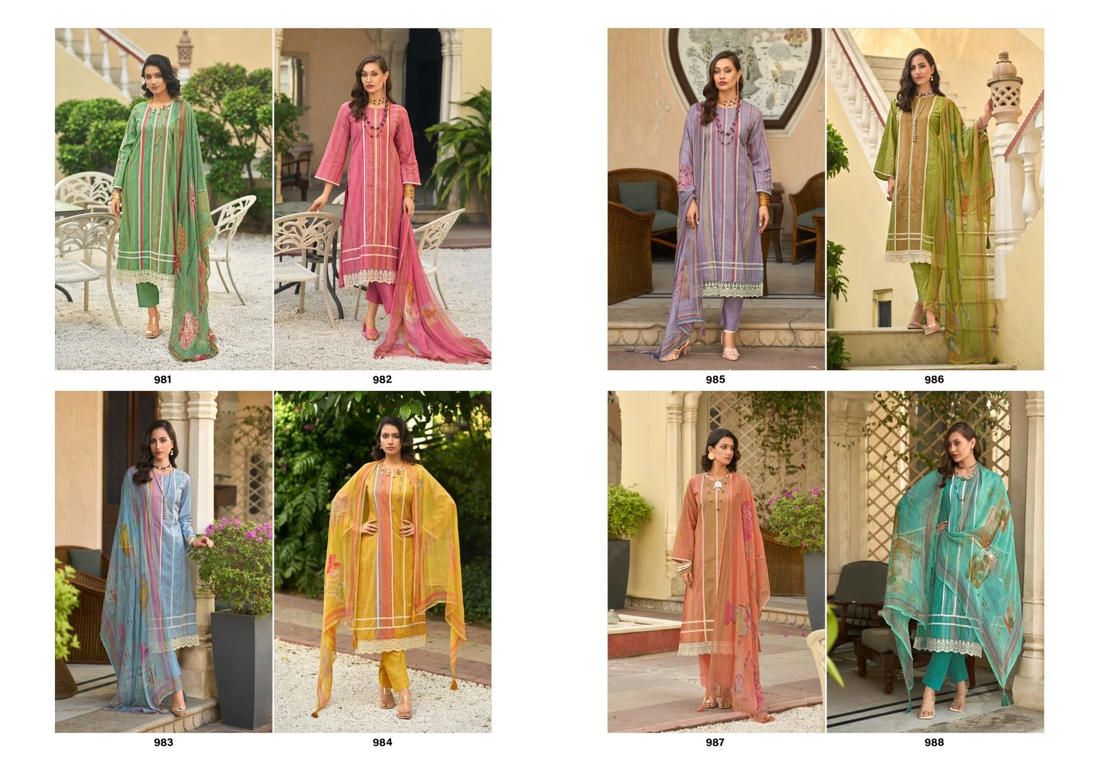Kilory Trendz Legacy of Summer Pure Lawn Cotton Wholesale Fancy Pakistani Salwar Suit Catalog — Wholesale Salwar Suits, Kilory Trends wholesale from Surat — view 9